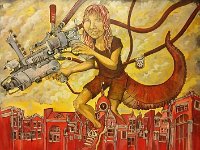 05-Rachelsaurus (Stratford) (4'x3')